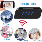 Wireless Clock Camera – 1080P Mini WiFi Monitoring Camera