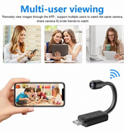 Mini WiFi IP Camera with Night Vision and Cloud Storage