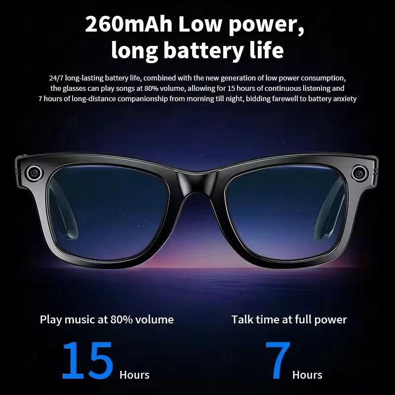 Relee AI Smart Glasses with IP67 Waterproof and ChatGPT
