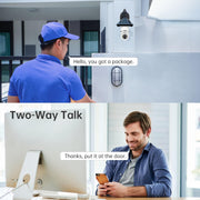 5g 2 4g dual band outdoor security light bulb camera package contents