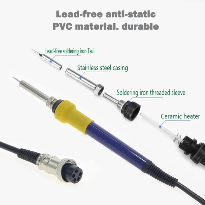Kada 9803D+ 3-in-1 SMD Rework Station with Preheating Plate