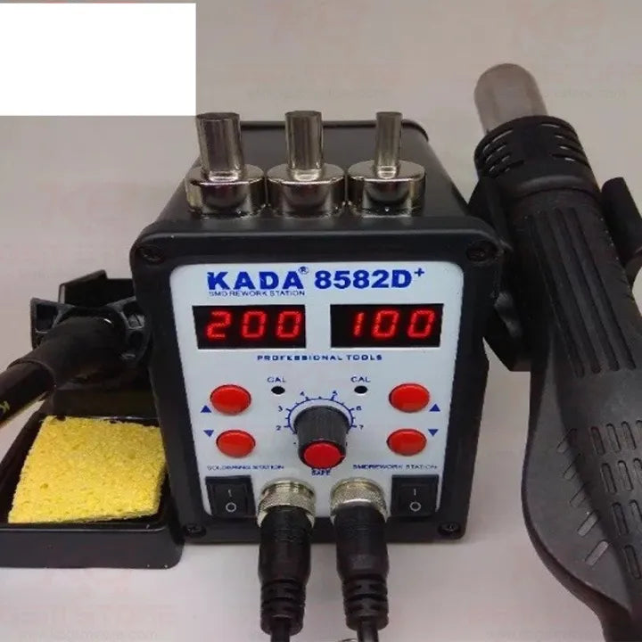 Kada 8582D+ Professional 2-in-1 SMD Rework Soldering Station