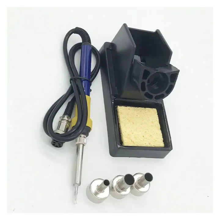 Kada 878D+ 2-in-1 SMD Rework Soldering Station - Hot Air Gun & Soldering Iron
