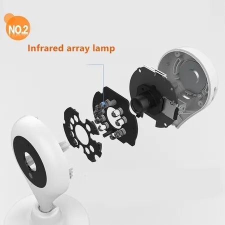 1080P WiFi Smart Baby/Pet Monitor Camera - Two-Way Audio, Motion Detection