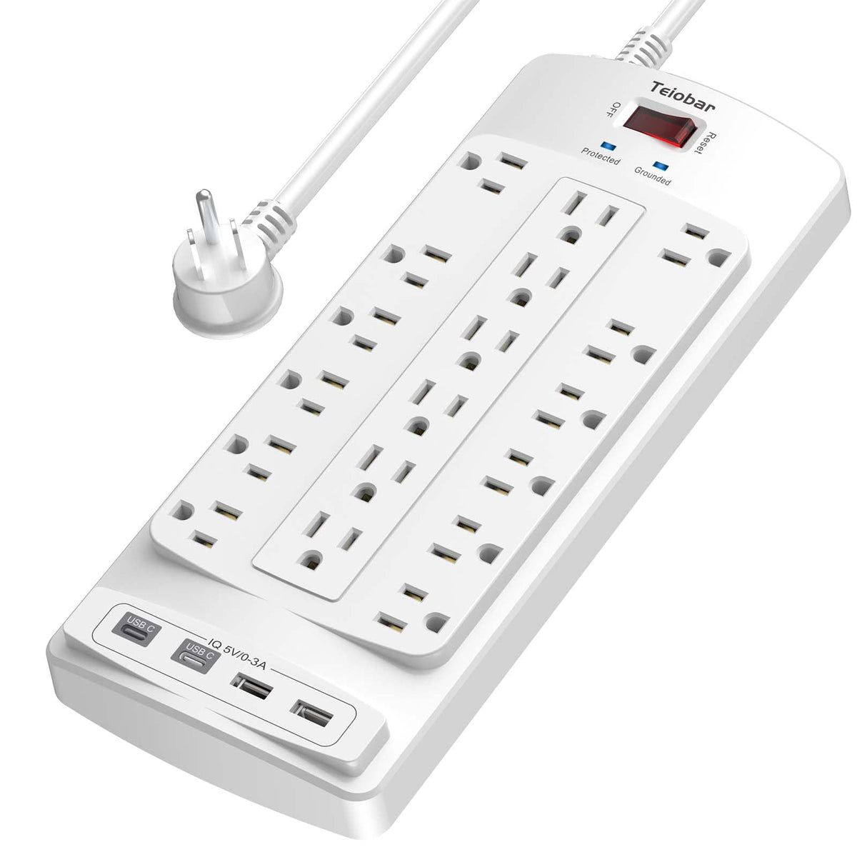 6 Ft Extension Cord Power Strip image 10