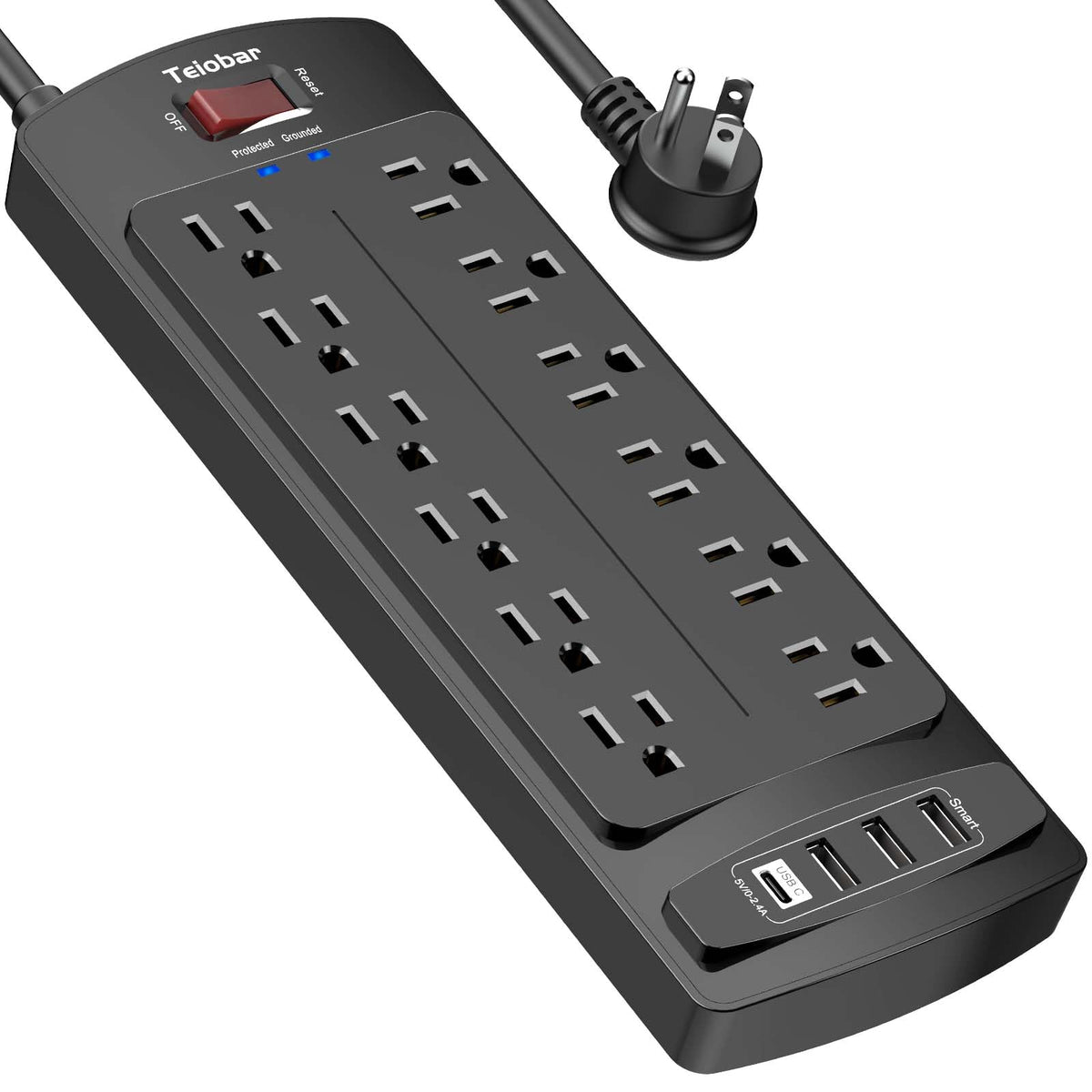 6 Ft Extension Cord Power Strip image 9