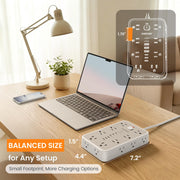 6 ft surge protector power strip clip and build detail | Smaronics