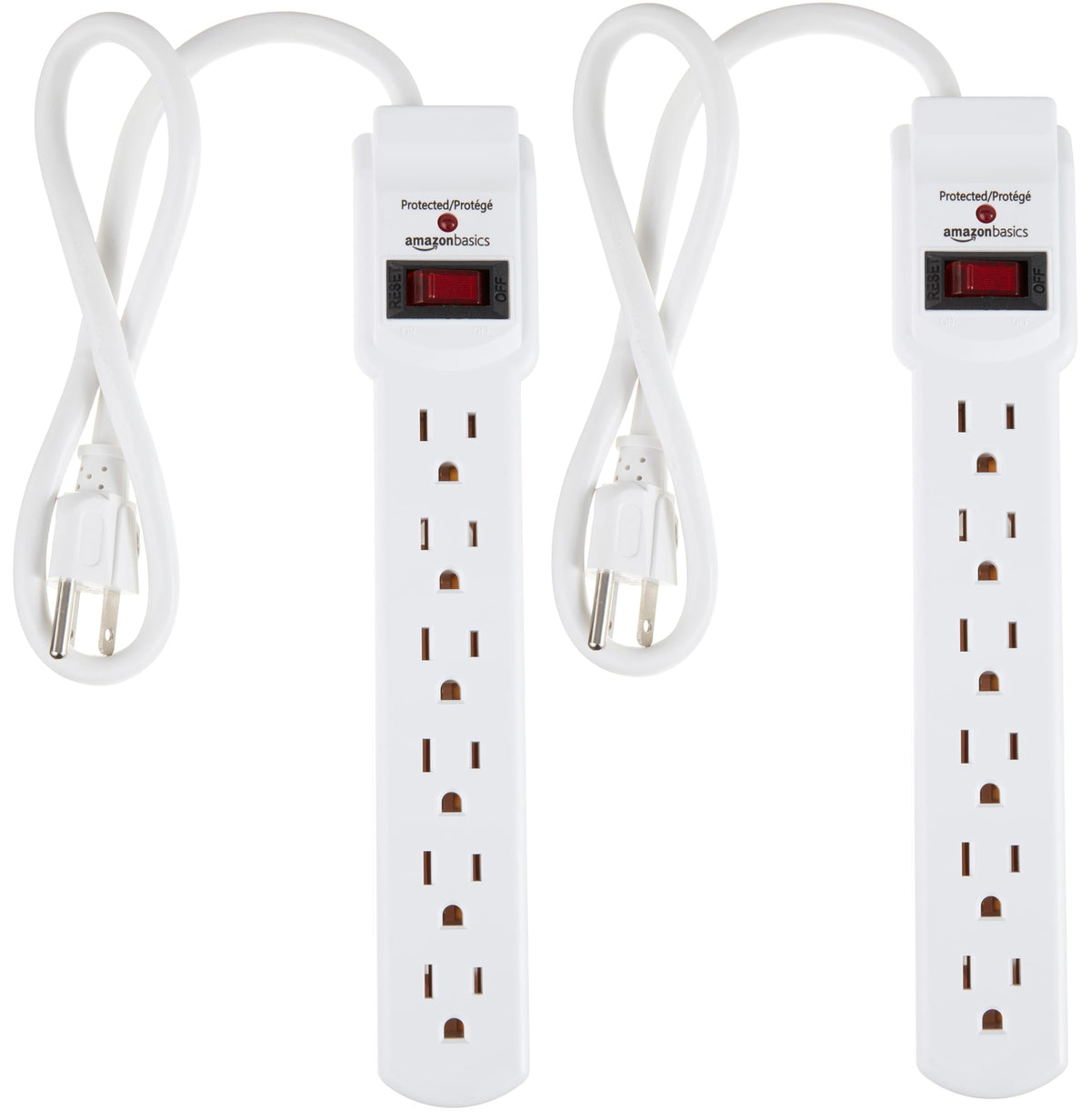 6-Outlet Surge Protector Power Strip image 8