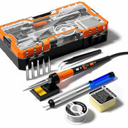 60W Soldering Iron with Ceramic Heater front angle | Smaronics