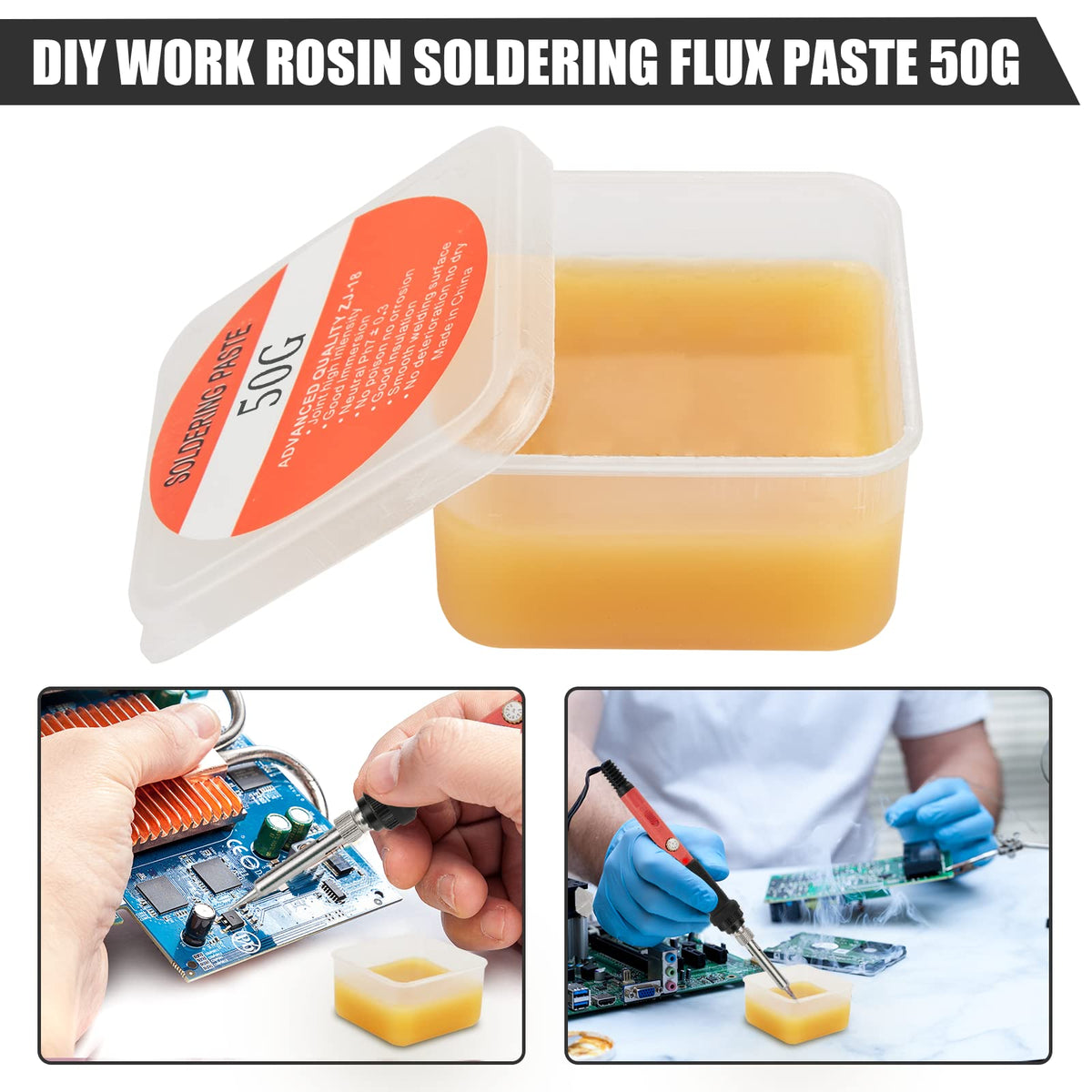 60w soldering iron kit rear design product view | Smaronics