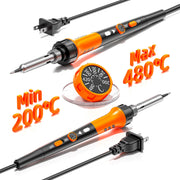 60W Soldering Iron with Ceramic Heater side profile | Smaronics