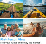H88 1080P Waterproof Vlogging Camera for Sports and Outdoors