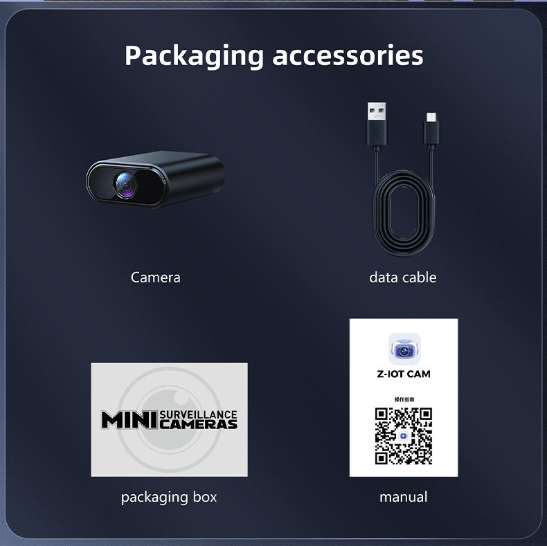 Ikevision IK-R30 Mini WiFi Camera with 8m Night Vision