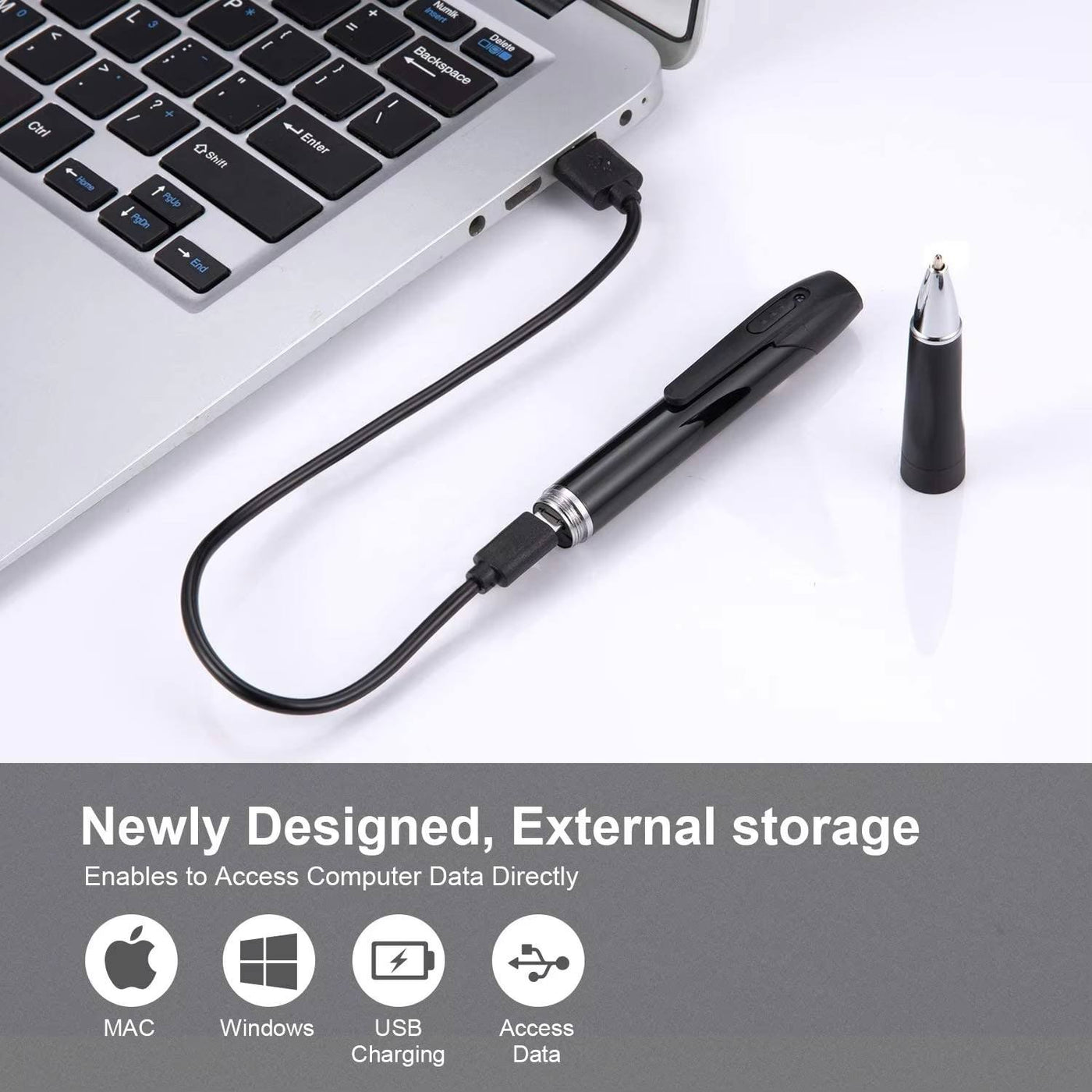 V8 Pen Camera with Night Vision and Built In Mic