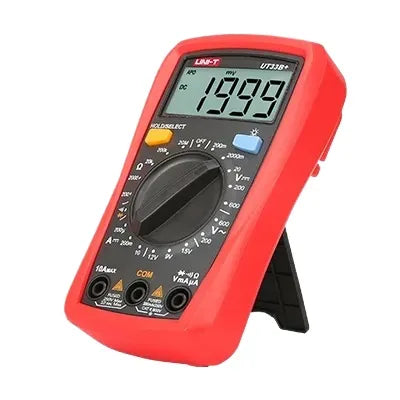 UNI-T UT33B+ Digital Multimeter - AC/DC Voltage Current Resistance Tester with Fuse Protection