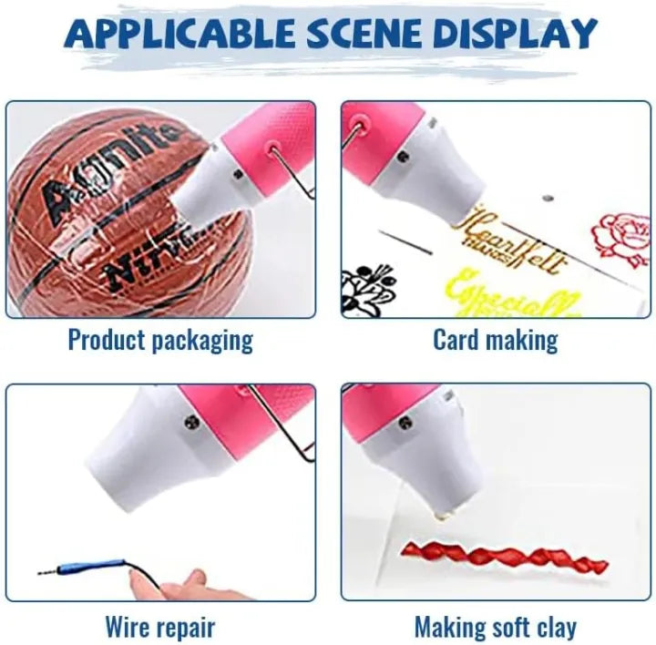 Mini Craft Heat Gun - Embossing Tool for DIY & Scrapbooking