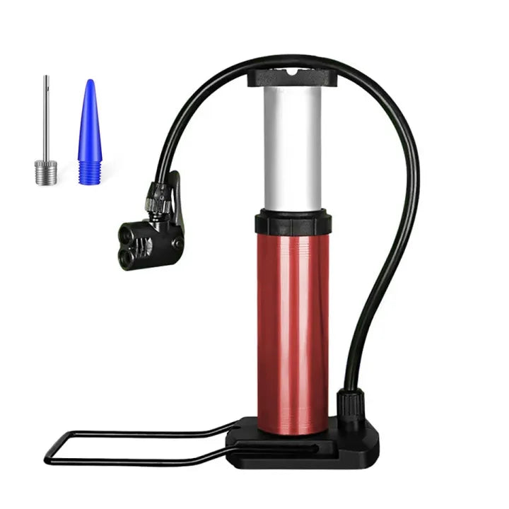 Portable Mini Bike Pump - High Pressure Tire Inflator for Bikes, Cars, Balls