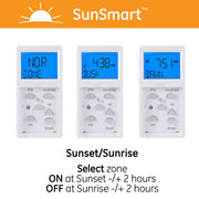 7-Day In-Wall Digital Timer Switch feature close up view | Smaronics