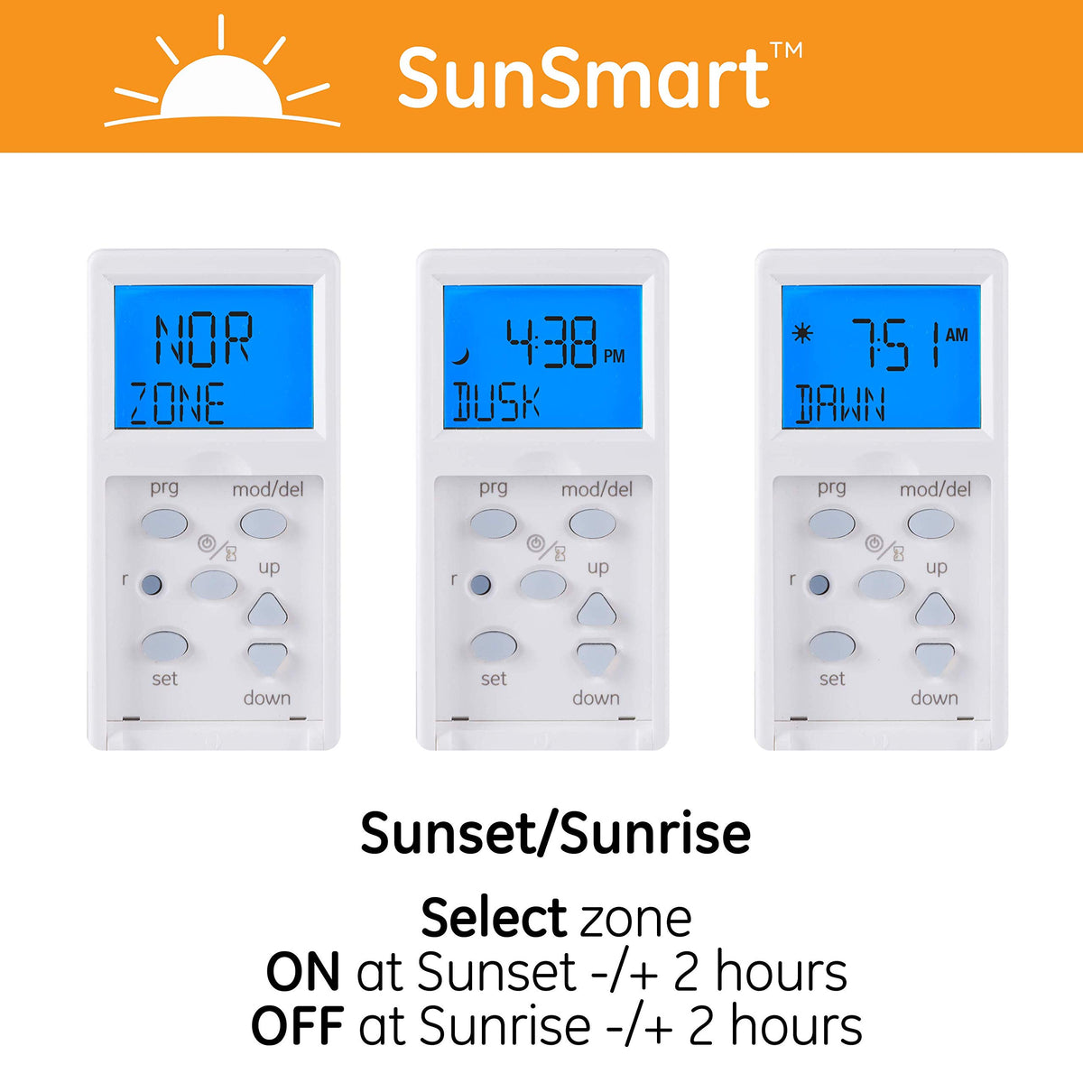 7-Day In-Wall Digital Timer Switch feature close up view | Smaronics