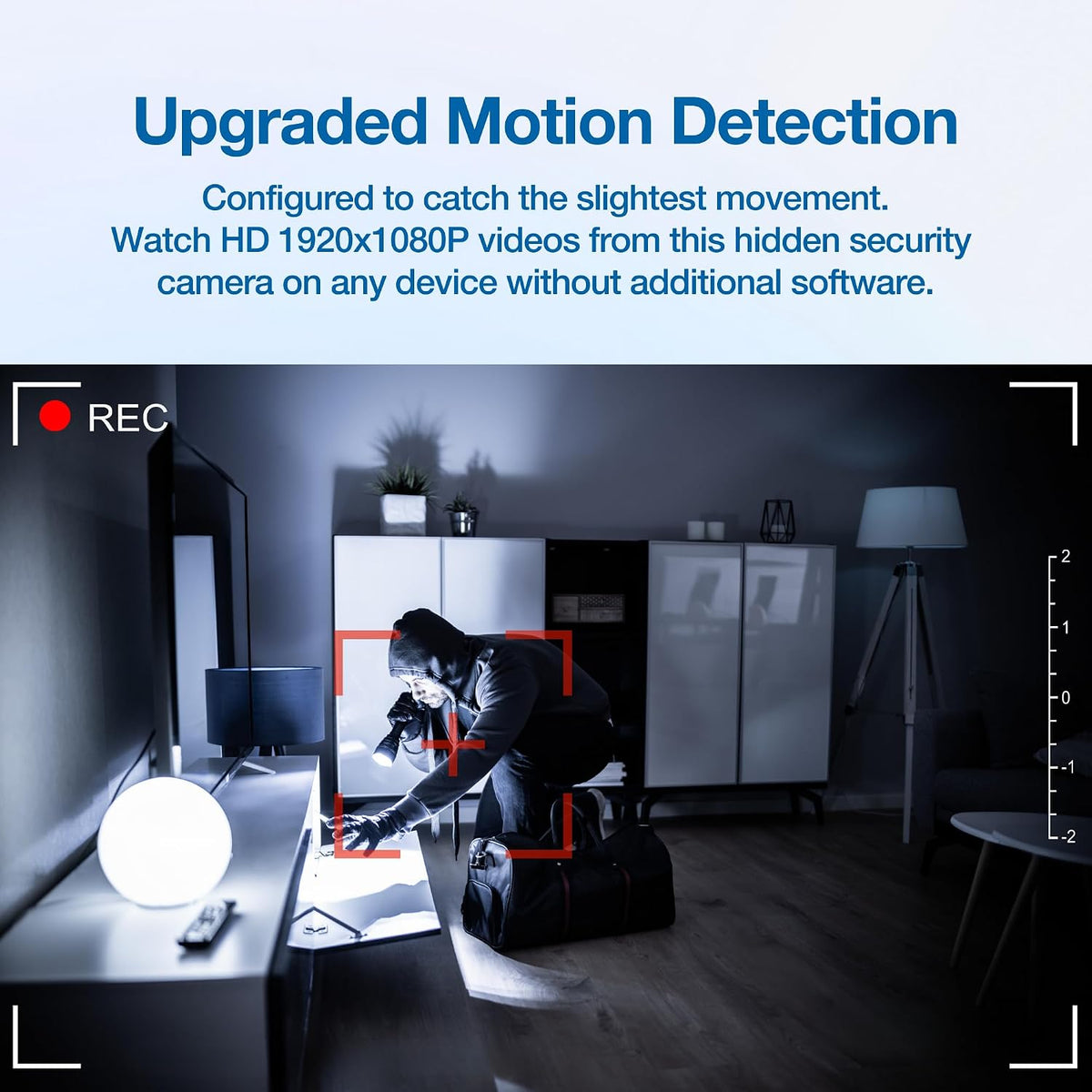 Asani Plug-in Mini Surveillance Camera - Home & Office Security