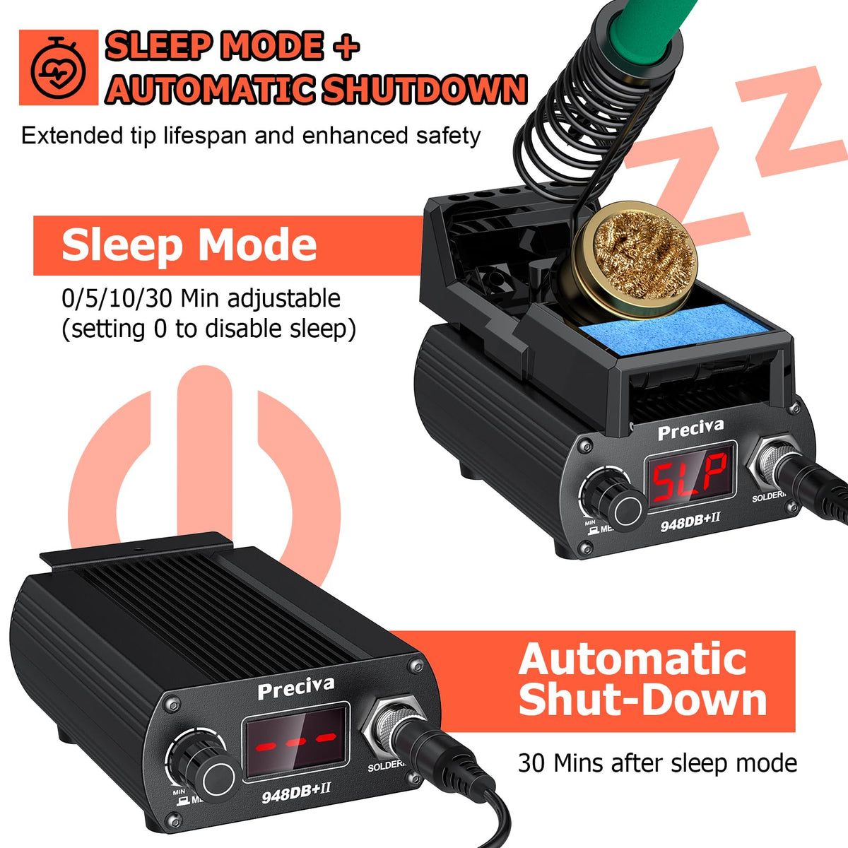 75w soldering station clip and build detail | Smaronics