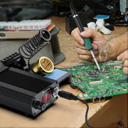 75W Soldering Station with Rapid Heating real usage | Smaronics