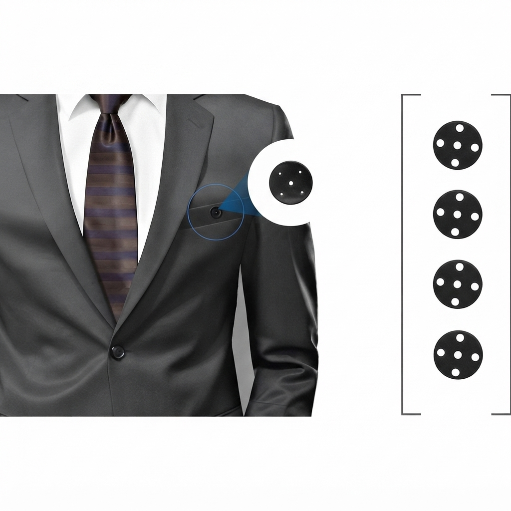 1080P Button Camera with Remote Control
