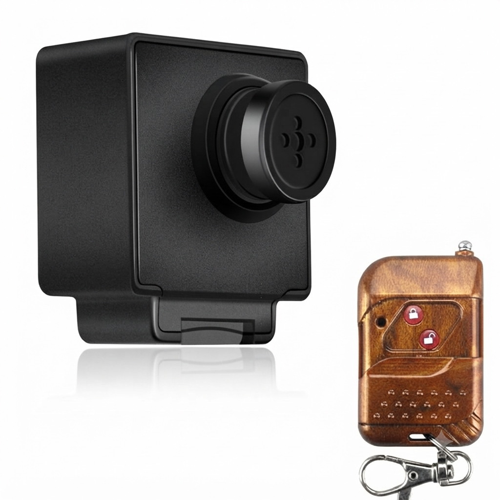 1080P Button Camera with Remote Control