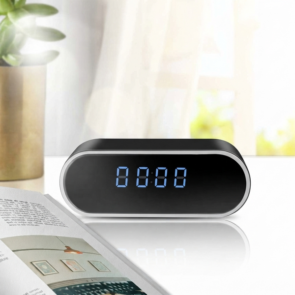 1080P WiFi Clock Camera with Motion Detection