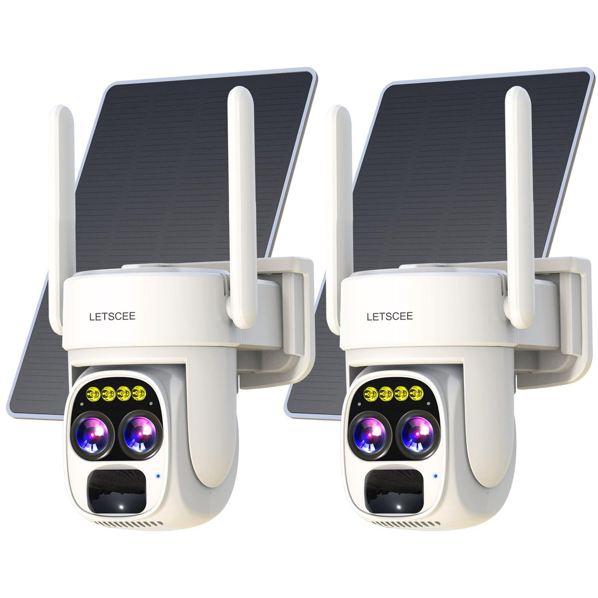 Alexa Security Camera with Night Vision front angle | Smaronics