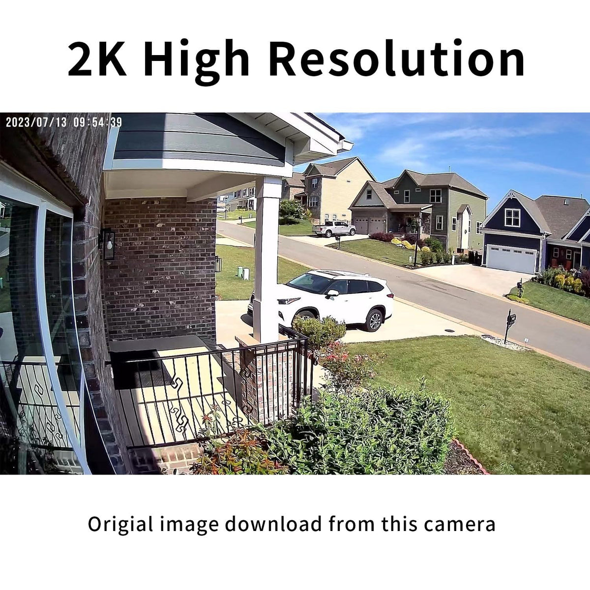 Alexa Security Camera with Night Vision side profile | Smaronics