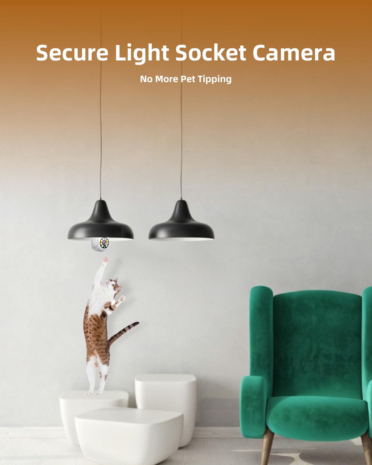 Ameyes Indoor Camera with 100 Lumen Light image 8