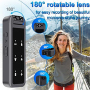 Amyway 64GB Mini Body Camera side profile | Smaronics