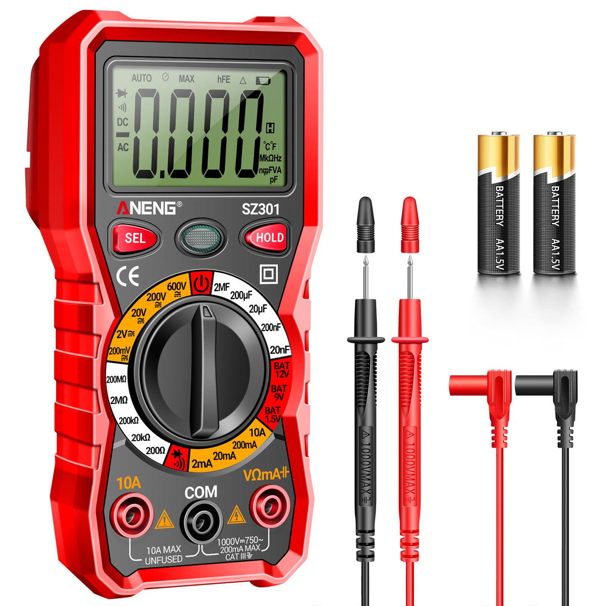 ANENG SZ301 Digital Multimeter image 10