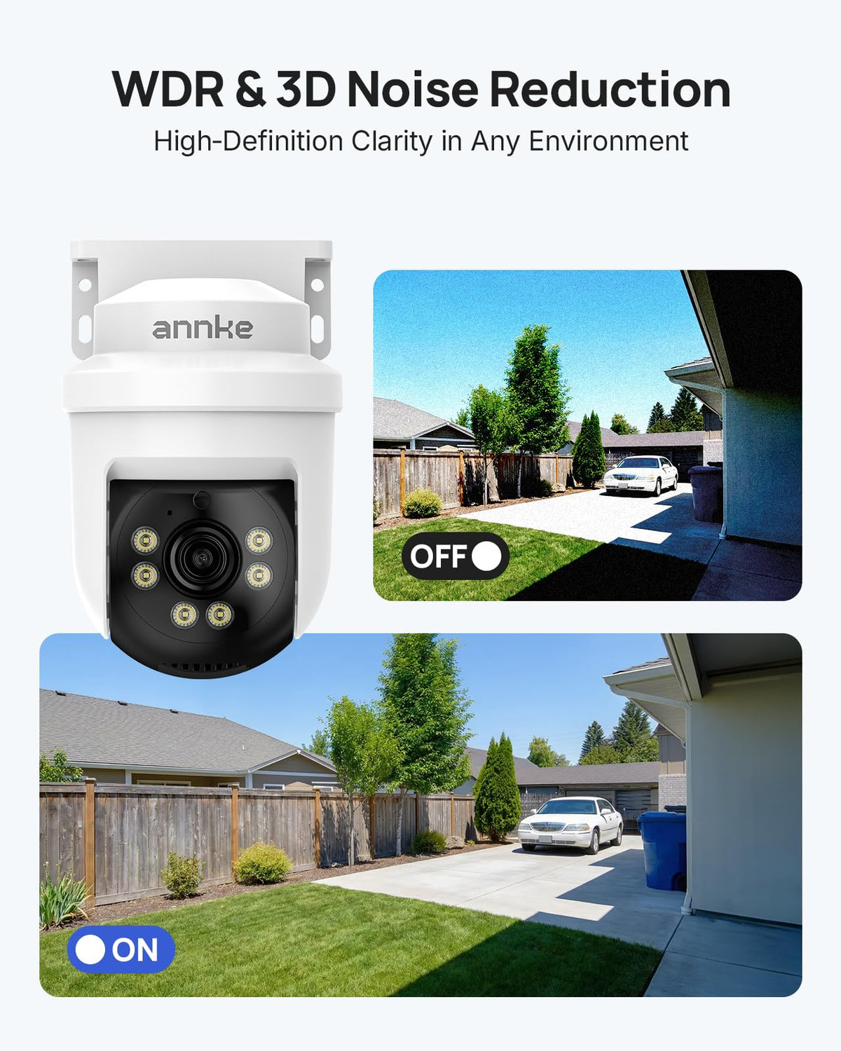 annke 2packs 5mp tvi cctv home surveillance pt camera package contents