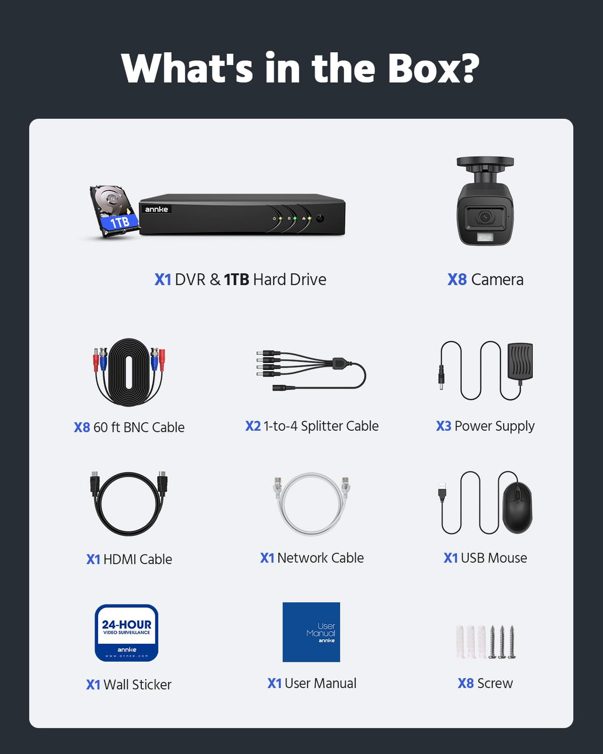 ANNKE 3K Lite Wired Security Camera System image 9