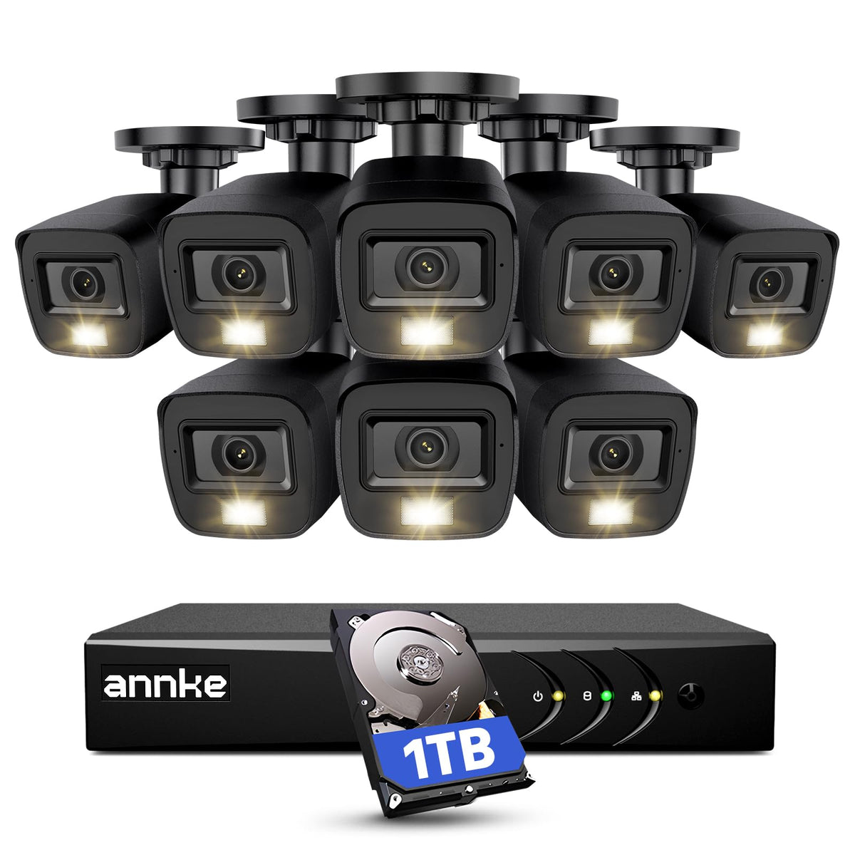 ANNKE 3K Lite Wired Security Camera System front angle | Smaronics