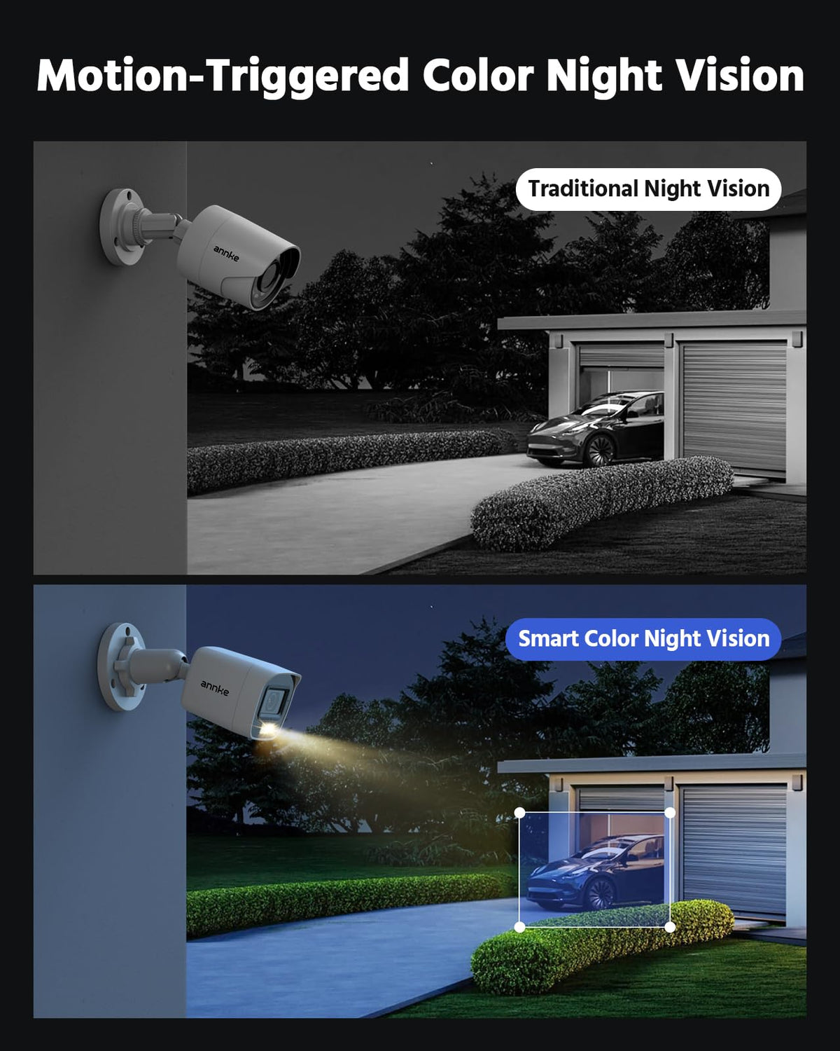annke 8ch 3k lite wired security camera system package contents view |
