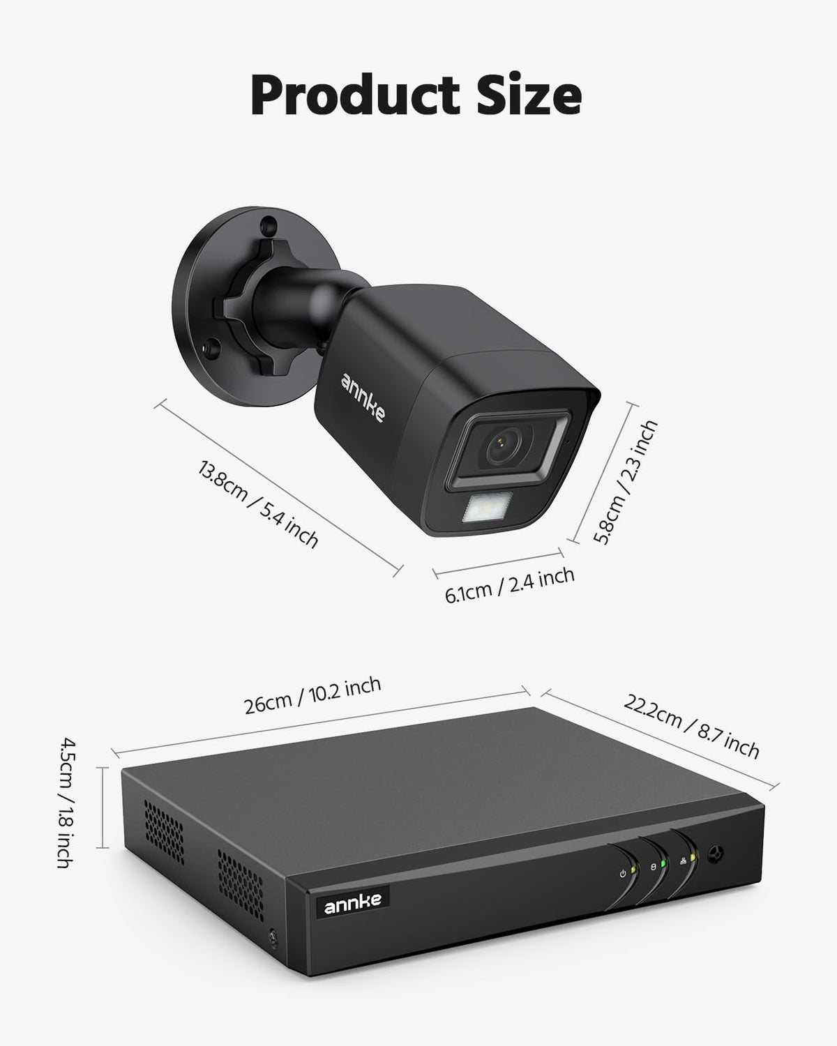 ANNKE 8CH Wired Security Camera System real usage | Smaronics