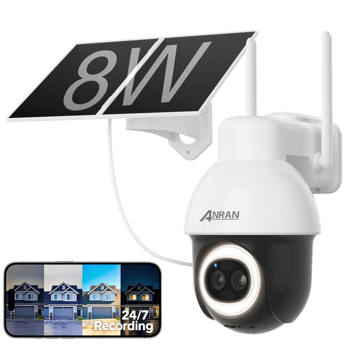 ANRAN 24/7 Solar Security Camera image 10