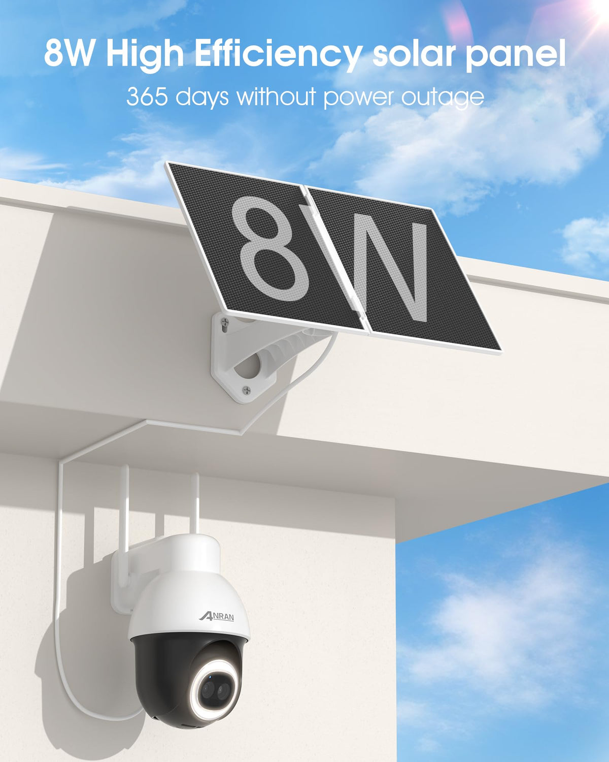ANRAN 24/7 Solar Security Camera image 8