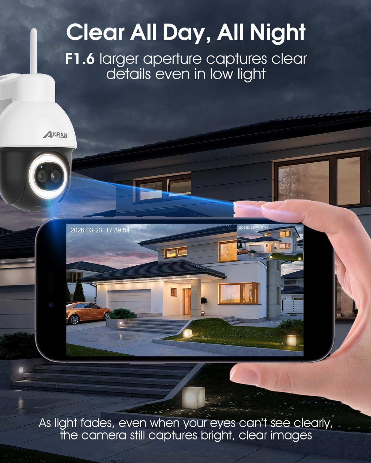 ANRAN 24/7 Solar Security Camera image 9