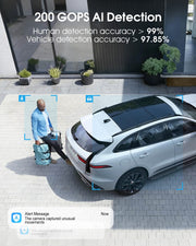 ANRAN 24/7 Solar Security Camera package contents view | Smaronics