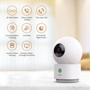 aosu 2K Indoor Camera package contents view | Smaronics