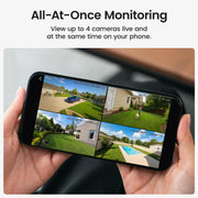 aosu 2K QHD Solar Security Cameras feature close up view | Smaronics