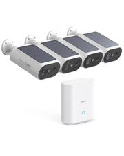 aosu 2K QHD Solar Security Cameras front angle | Smaronics
