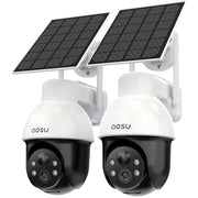 AOSU 3K 5MP Solar Security Camera front angle | Smaronics