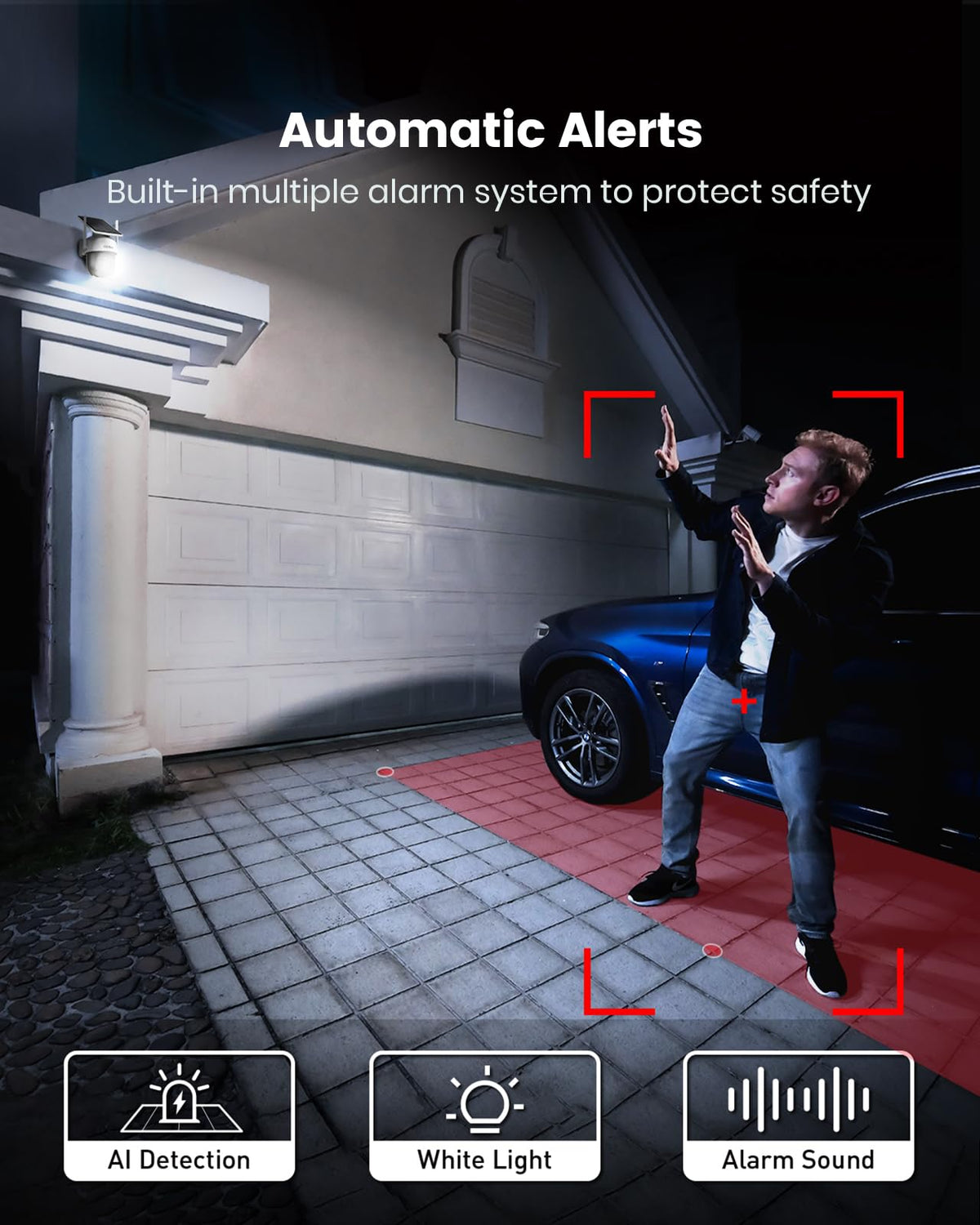 AOSU Solar Camera Outdoor Wireless for Home Surveillance image 7