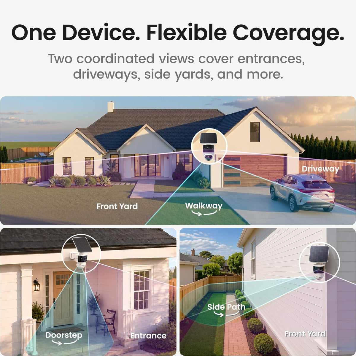 aosu T2 Pro 3K Dual Cam Outdoor Security Camera image 5