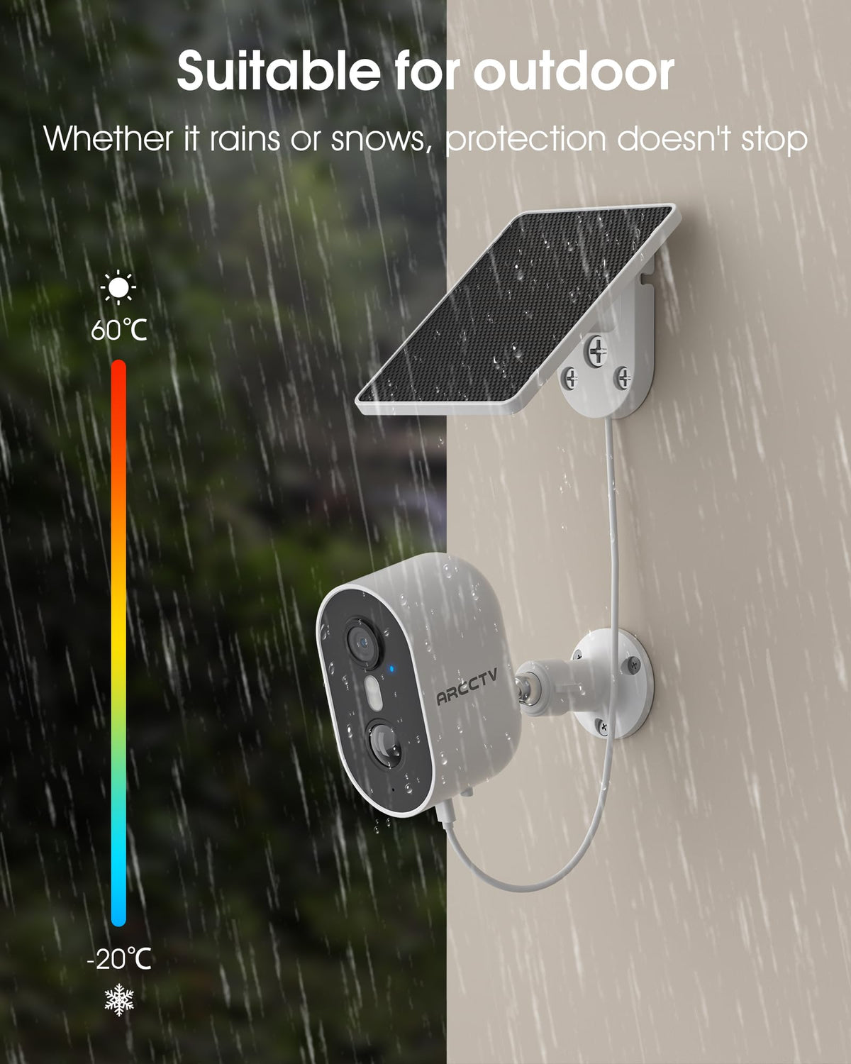 Arcctv Solar Security Camera 4MP real usage | Smaronics